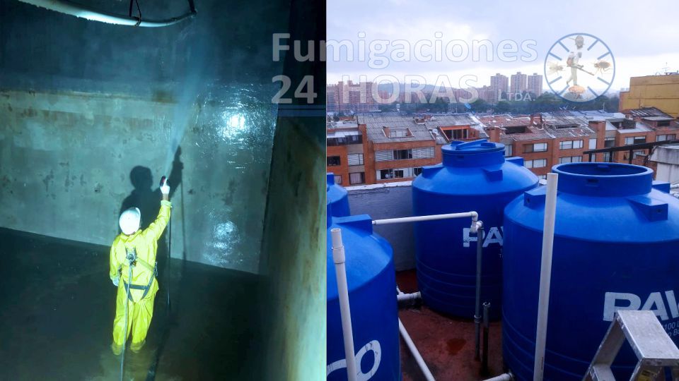 Lavado y Desinfección de Tanques de Agua Potable